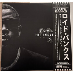 Lloyd Banks The Course of the Inevitable 2 CLEAR BLACK SPLATTER Vinyl LP
