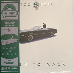 Too Short Born To Mack BLACK AND CLEAR VINYL LP
