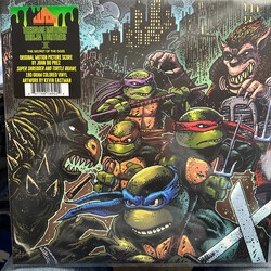 Teenage Mutant Ninja Turtles II Secret Of The Ooze soundtrack SPLATTER Vinyl LP