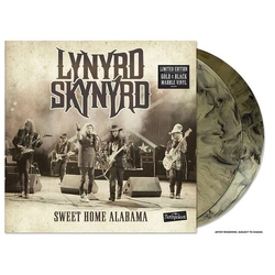 Lynyrd Skynyrd Sweet Home Alabama LIMITED GOLD & BLACK MARBLE VINYL 2 LP