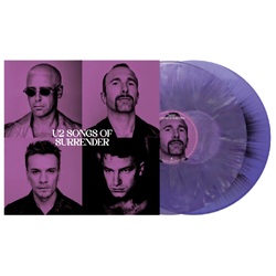 U2 Songs Of Surrender PURPLE MARBLE / PURPLE BLACK HAZE VINYL 2 LP