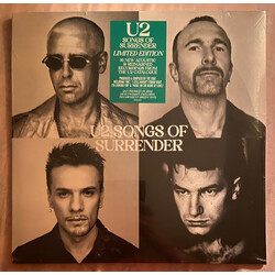 U2 Songs Of Surrender TRANSPARENT GREEN VINYL 2 LP