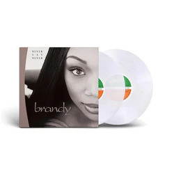 Brandy Never Say Never LIMITED CLEAR VINYL 2 LP