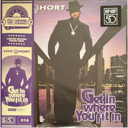 Too Short Get In Where You Fit In numbered PURPLE VINYL LP