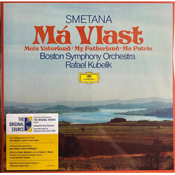 Bedřich Smetana / Boston Symphony Orchestra / Rafael Kubelik Má Vlast Vinyl 2 LP