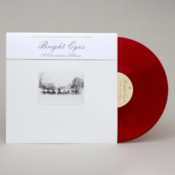 Bright Eyes A Christmas Album CLEAR RED VINYL LP