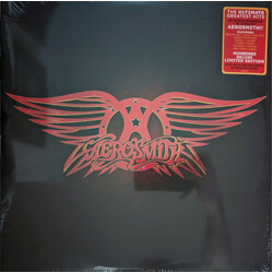 Aerosmith Greatest Hits numbered DELUXE LTD EDITION BLACK VINYL 2 LP