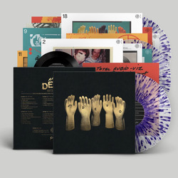 Devo Art Devo LIMITED PURPLE & CLEAR SPLATTER VINYL 3 LP + BLACK 7" BOX SET