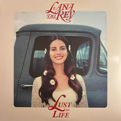 Lana Del Rey Lust For Life COKE BOTTLE CLEAR VINYL 2 LP