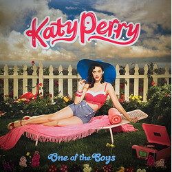 Katy Perry One Of The Boys BLUE WHITE SWIRL VINYL LP + VIOLET 7"