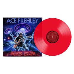 Ace Frehley 10 000 Volts RED TRANSPARENT VINYL LP