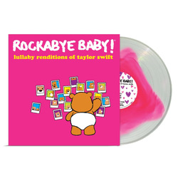 Andrew Bissell / Leo Flynn Rockabye Baby! Lullaby Renditions Of Taylor Swift CLEAR & PINK VINYL LP