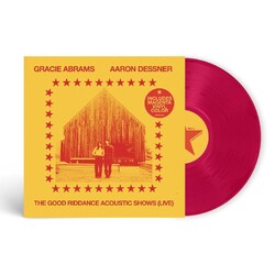 Gracie Abrams Aaron Dessner The Good Riddance Acoustic Shows Live MAGENTA VINYL LP