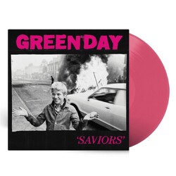 Green Day Saviors Indie Exclusive LIMITED PINK VINYL LP
