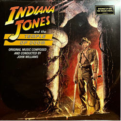 Indiana Jones And The Temple Of Doom soundtrack BLACK VINYL 2 LP