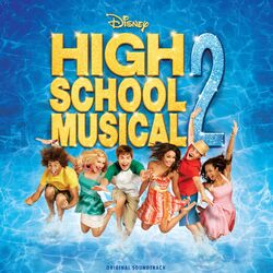 High School Musical 2 soundtrack LIMITED BLUE VINYL LP