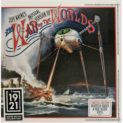 Jeff Wayne Jeff Wayne's Musical Version Of The War Of The Worlds MARTIAN GREEN AND RED WEED VINYL 2 LP