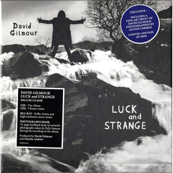 David Gilmour Luck And Strange LIMITED DELUXE 2 CD / BLU-RAY / ART PRINT BOX SET