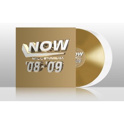 Now Millenium 2008-2009 Various Artists GOLD / WHITE VINYL 2 LP
