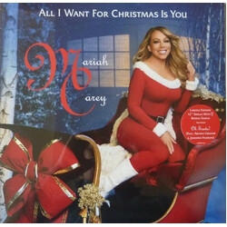 Mariah Carey All I Want For Christmas Is You 30th Anniversary Special Edition LIMITED BLACK VINYL 12"