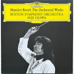 Maurice Ravel / Boston Symphony Orchestra / Seiji Ozawa Maurice Ravel: The Orchestral Works #d BLACK VINYL 4 LP BOX SET