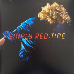 Simply Red Time TURQUOISE VINYL LP