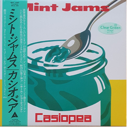 Casiopea Mint Jams JAPANESE 2025 REISSUE CLEAR GREEN VINYL LP