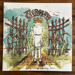 Mae The Everglow 20th anniversary BLUE IN WHITE COLOUR IN COLOUR VINYL 2 LP