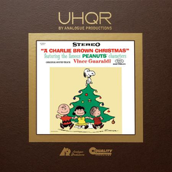 Vince Guaraldi Trio A Charlie Brown Christmas ANALOGUE PRODUCTIONS UHQR NUMBERED 200GM CLARITY VINYL 2 LP BOX SET 45RPM