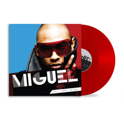 Miguel All I Want Is You LIMITED OPAQUE RED VINYL LP