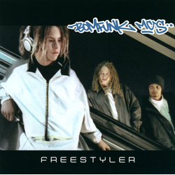 Bomfunk MC's Freestyler LIMITED NUMBERED BLACK AND BLUE MIX VINYL 12INCH