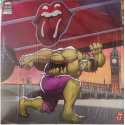 The Rolling Stones Foreign Tongues LIMITED EDITION MARVEL HULK BLACK VINYL 2 LP + MARVEL COMIC