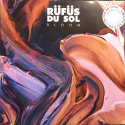 Rufus Du Sol Bloom limited PINK & WHITE VINYL 2 LP