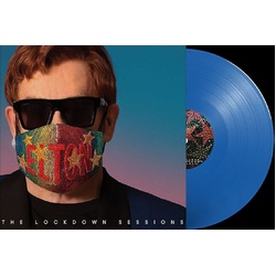 Elton John Lockdown Sessions limited edition BLUE vinyl 2 LP gatefold