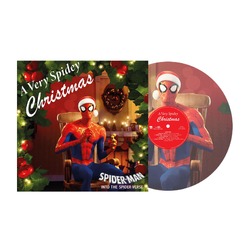 Various Artists A Very Spidey Christmas MOV limited vinyl 10" picture disc / clear vinyl EP