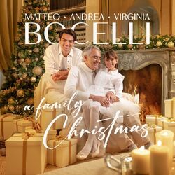 Andrea, Matteo & Virginia Bocelli A Family Christmas vinyl LP