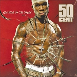 50 Cent Get Rich Or Die Tryin' reissue BLACK VINYL LP