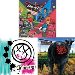 Blink-182 Mark Tom Travis Show / Dude Ranch / s/t all 3 deluxe #d 180gm viny LPs