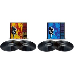 Guns N' Roses Use Your Illusion 1 & 2 two album VINYL 2 LP bundle