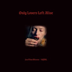 Only Lovers Left Alive soundtrack CLEAR with RED SPLATTER vinyl 2 LP