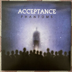Acceptance Phantoms WHITE & BLUE GALAXY vinyl LP