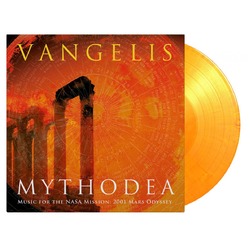 Vangelis Mythodea MOV limited numbered 180gm FLAMING vinyl 2 LP