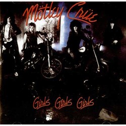 Motley Crue Girls, Girls, Girls reissue vinyl LP 