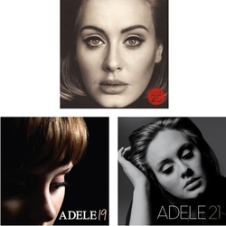 Adele 19 21 & 25 all 3 vinyl LPs