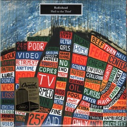 Radiohead Hail To The Thief EU reissue vinyl 2 LP gatefold sleeve