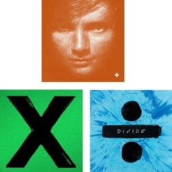 Ed Sheeran Plus Multiply / Divide / X all 3 Vinyl LPs