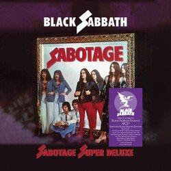 Black Sabbath Sabotage limited deluxe 4 CD box set