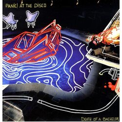 Panic! At The Disco Death Of A Bachelor reissue SILVER VINYL LP