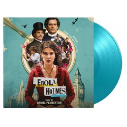 Enola Holmes soundtrack Daniel Pemberton MOV ltd #d TURQUOISE vinyl 2 LP