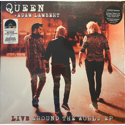 Queen Adam Lambert Live Around The World limited LP +  PINK 7"